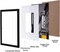 11x14 Picture Frames Set of 5, Gallery wall frame Display 8x10 Photo with Mat or 11x14 without Mat, Picture Frame Collage Wall Decor for Wall Mounting, Black